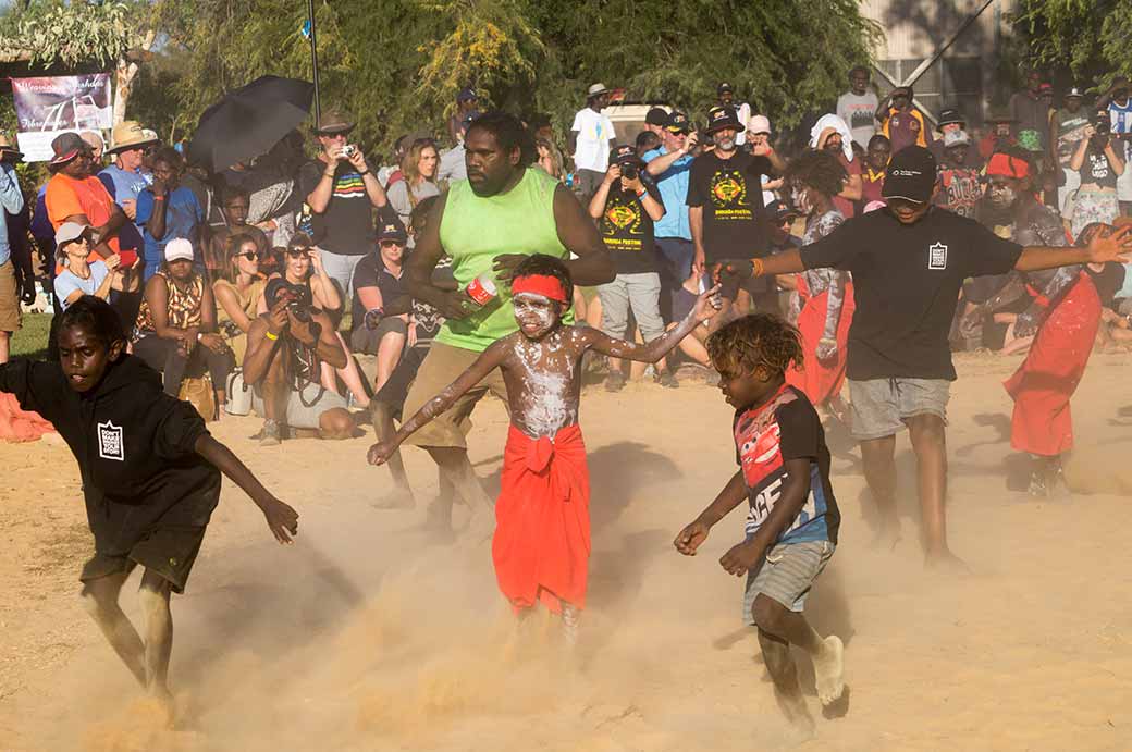 Barunga and Beswick dance