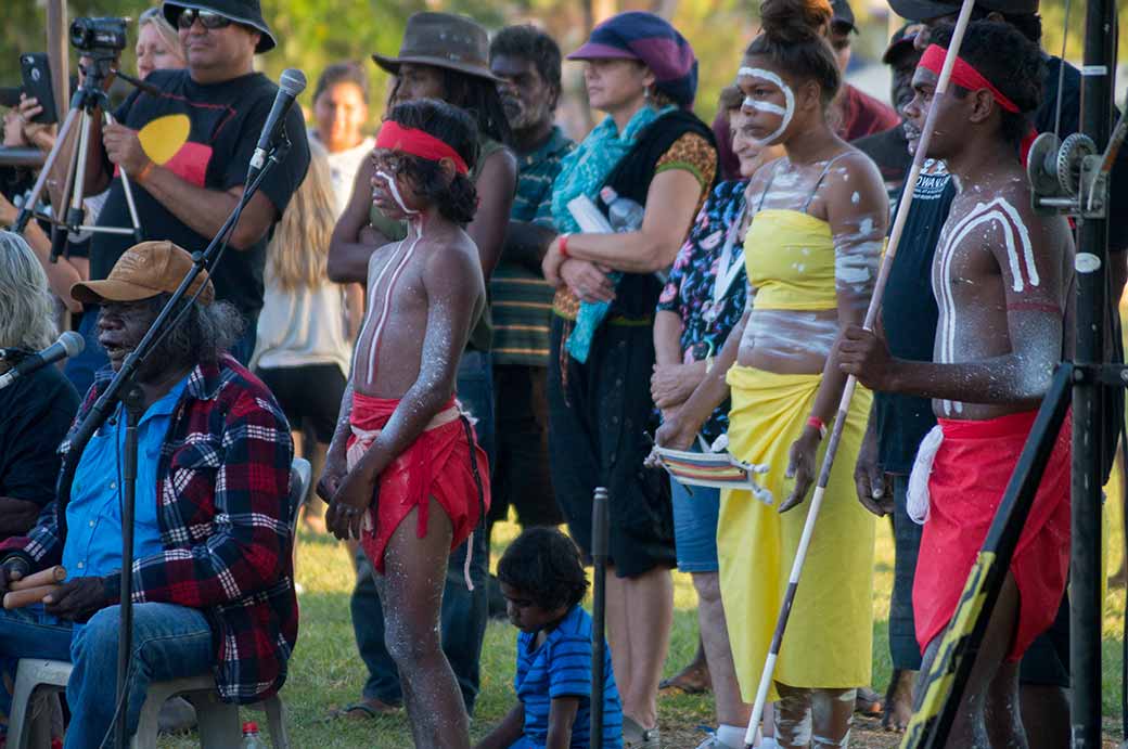 Dancers from Mowanjum