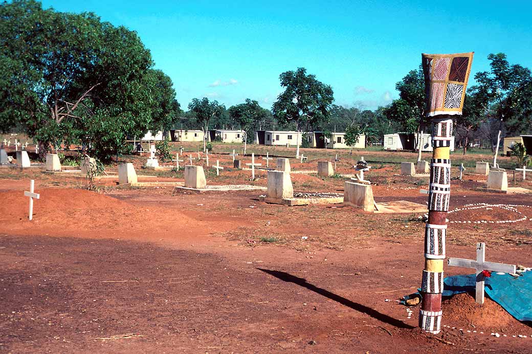 Cemetery in Nguiu