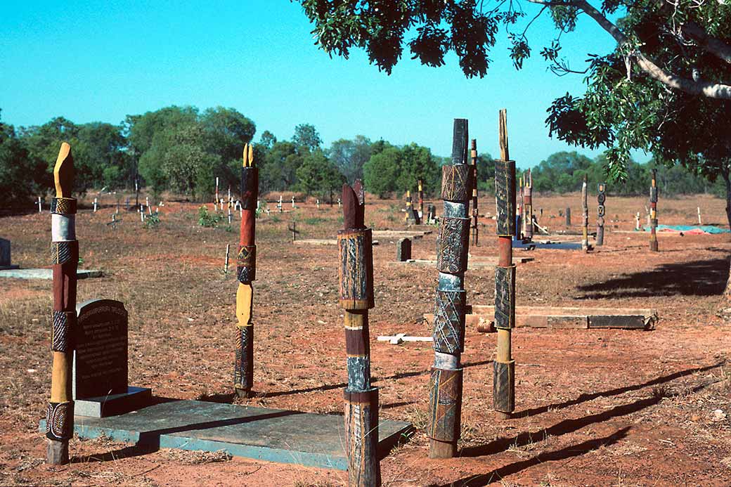 Cemetery in Nguiu