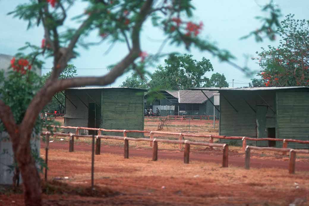 Corrugated iron houses