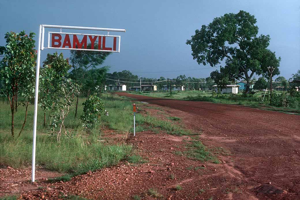 Entrance to Bamyili