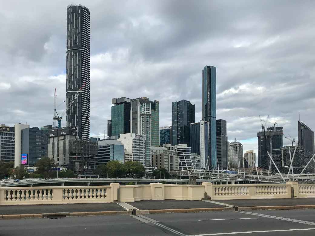 View of Brisbane CBD