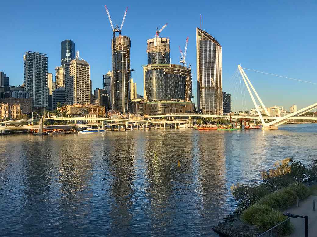 Along the Brisbane River