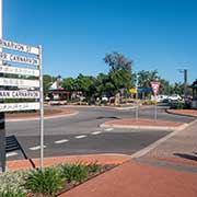 Multilingual street sign, Broome