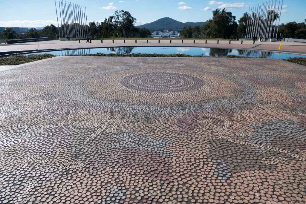 Forecourt of Parliament House