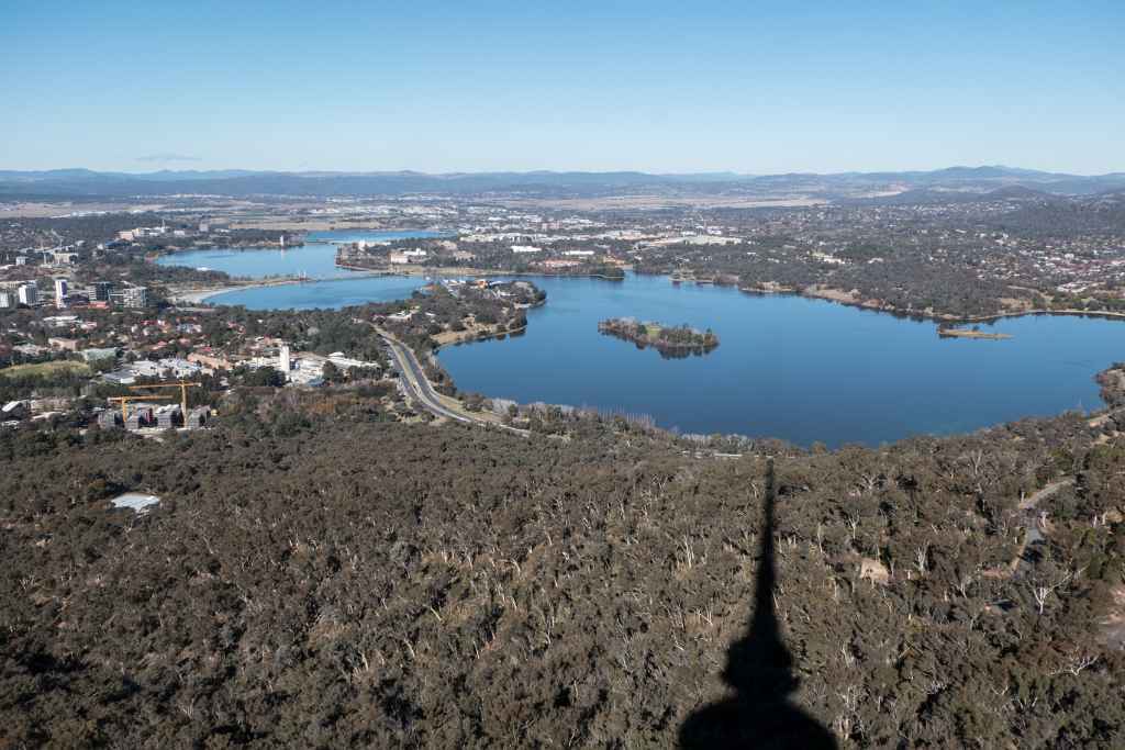 View from Telstra Tower