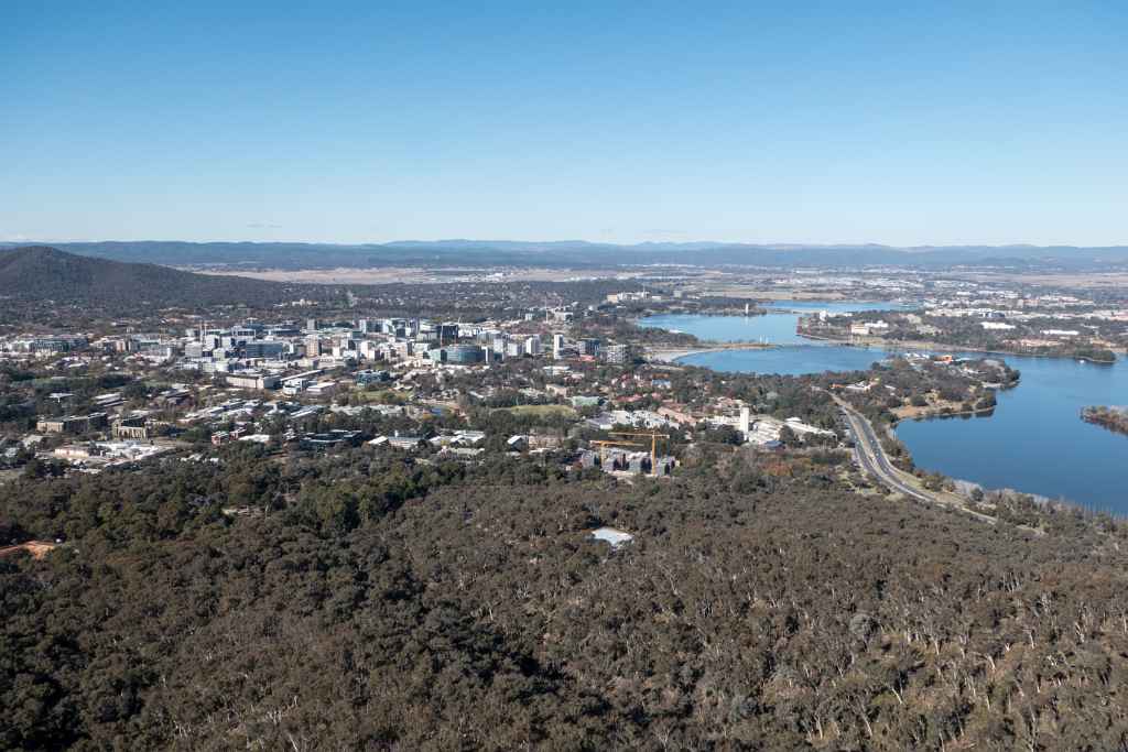 View from Telstra Tower