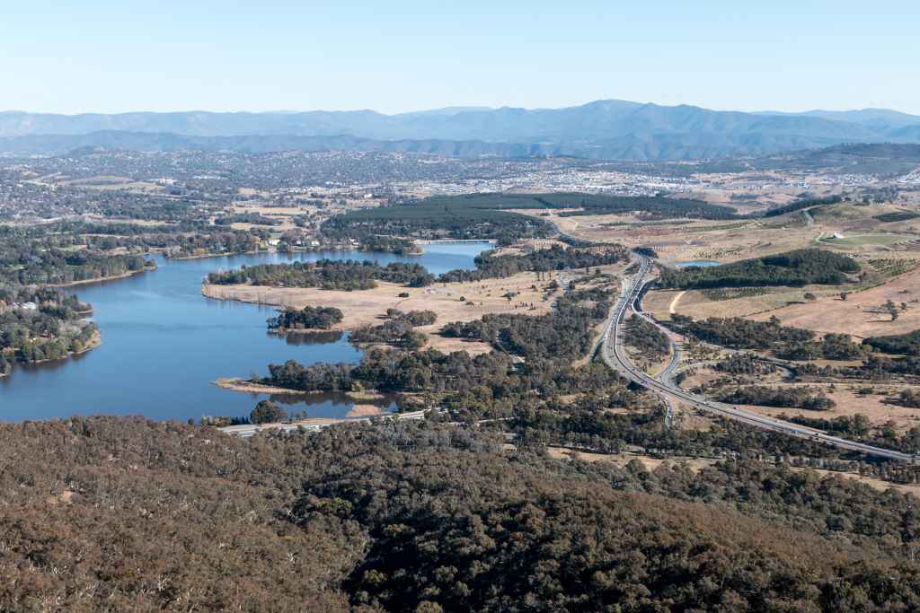 View from Telstra Tower