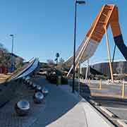 Walkway to the National Museum of Australia