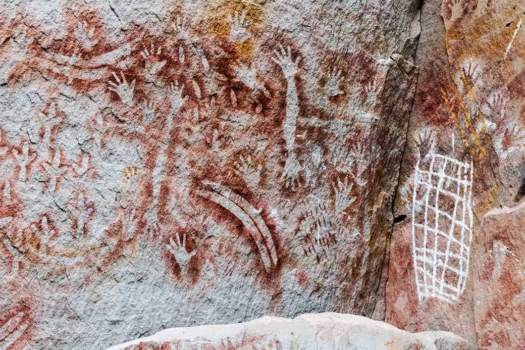 Aboriginal paintings, Art Gallery