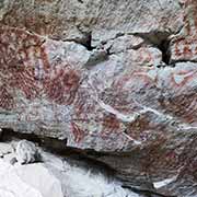 Aboriginal paintings, Cathedral Cave