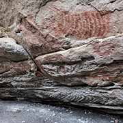 Aboriginal paintings, Cathedral Cave