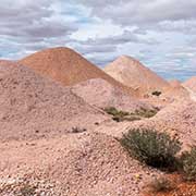 Mine dumps near Coober Pedy