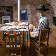 Kitchen, opal mine