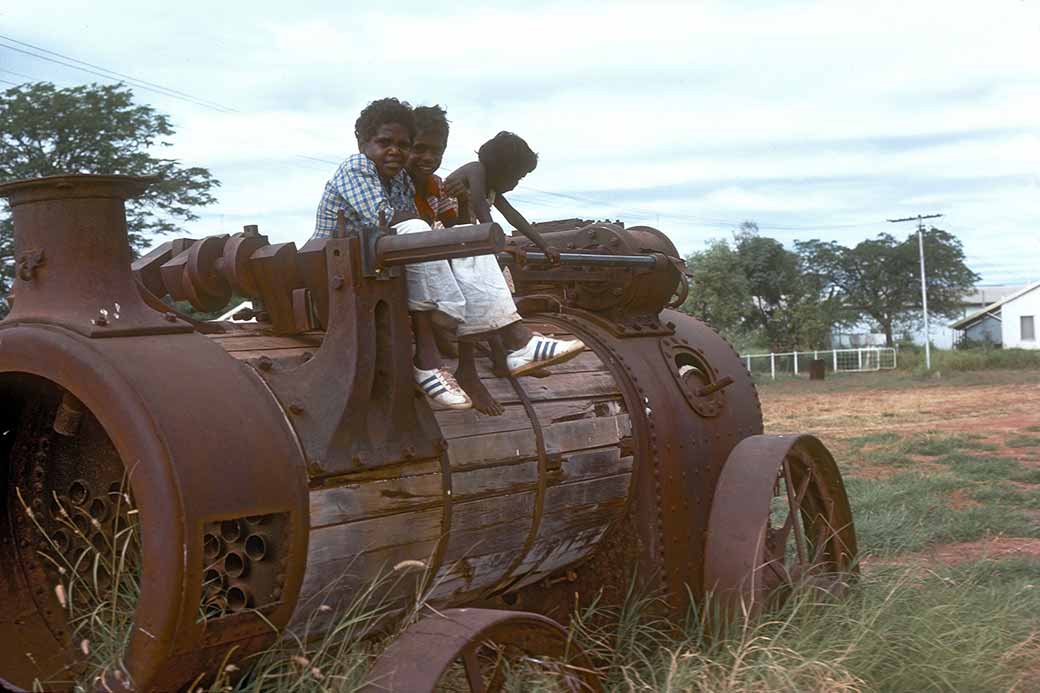 Old tractor