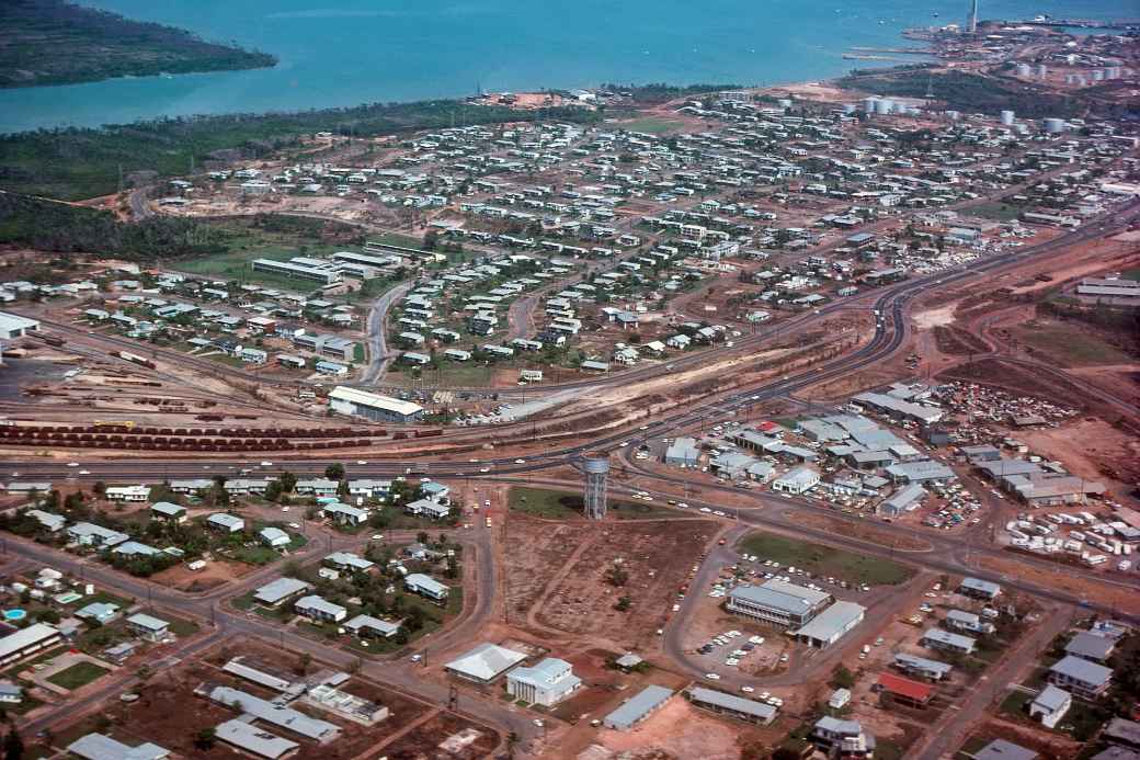 View towards Port Darwin