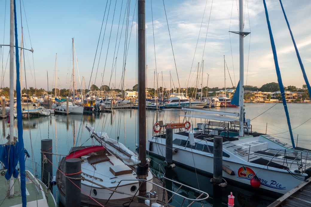 The marina, Cullen Bay