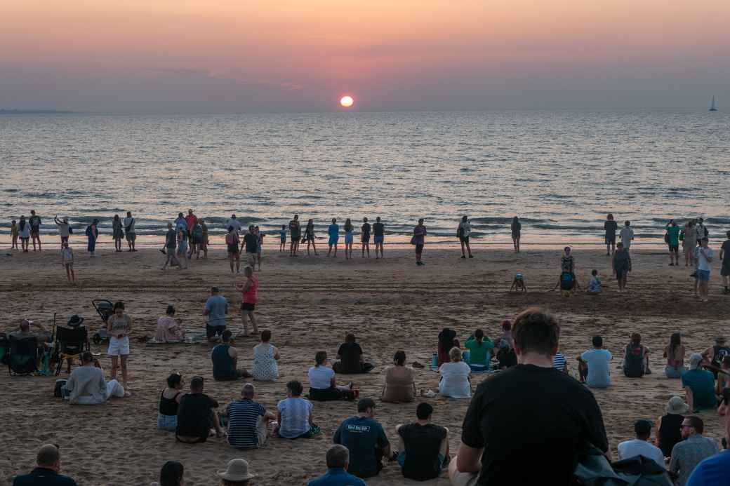 Sunset at Mindil Beach, Darwin