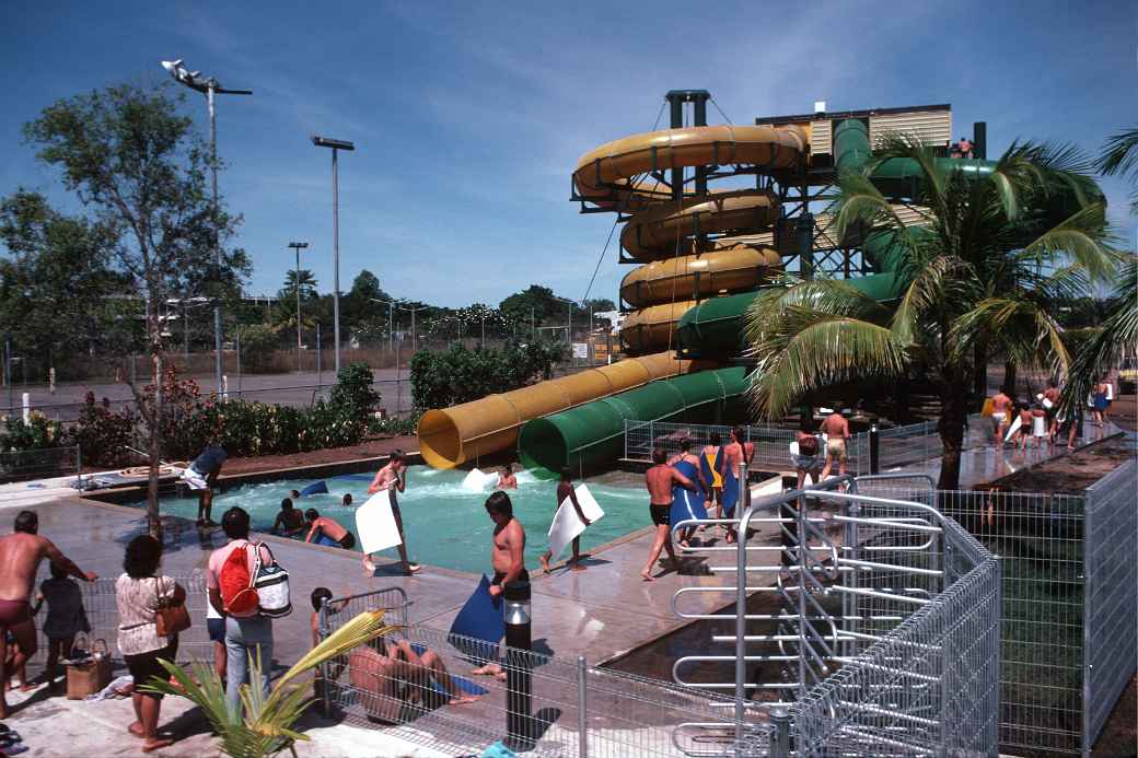 Waterslide in Parap