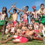 The DC Aboriginal dancers