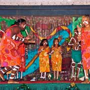 Girls' Aboriginal dance