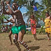 At the Weipa Festival