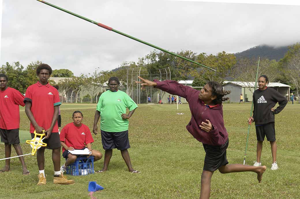 Javelin throw