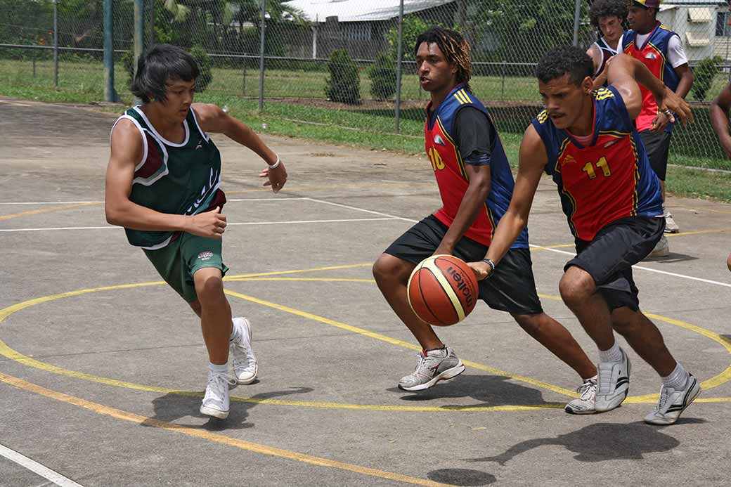 Basketball game