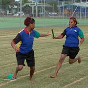 Handing over the baton