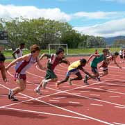 Start foot race