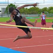 A high jump