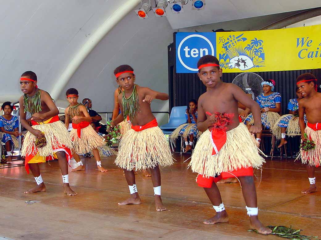 Junior boy dancers