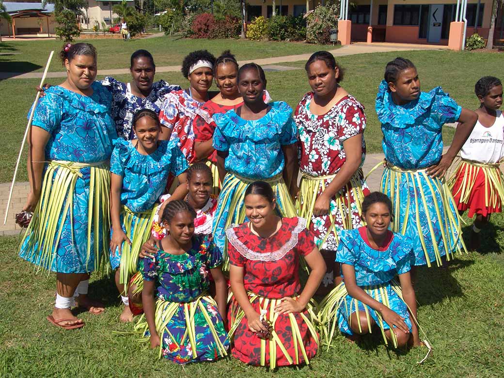 Senior girl dancers