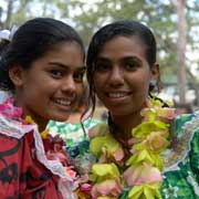 Two Aboriginal girls