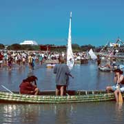 A Beer Can Canoe