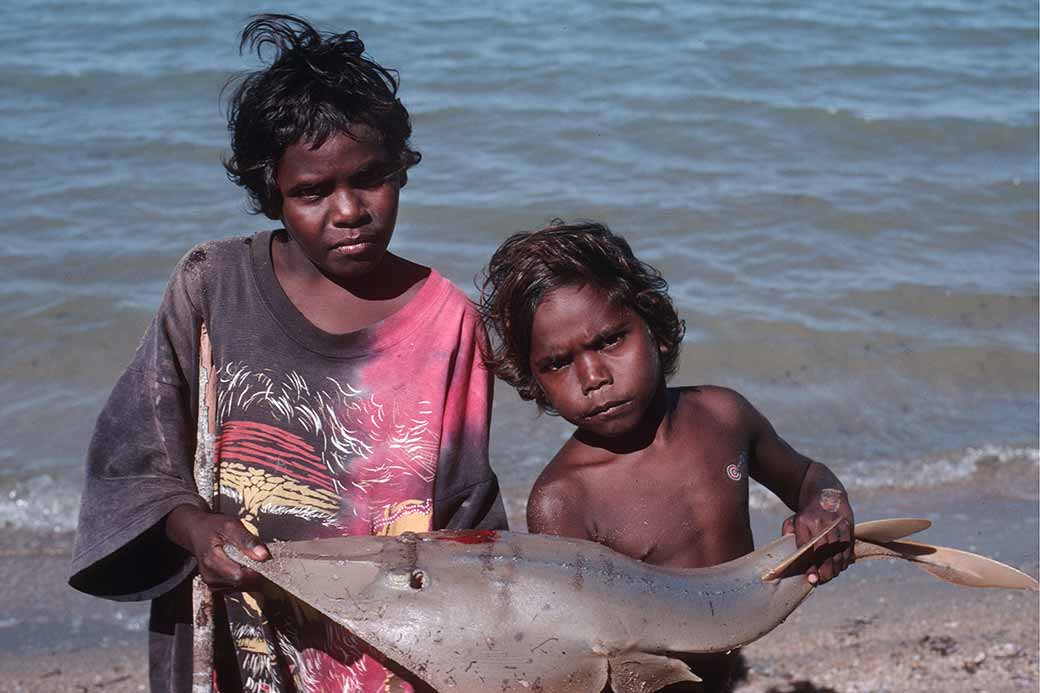 Children with ray