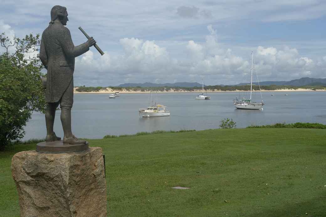 Captain Cook's statue