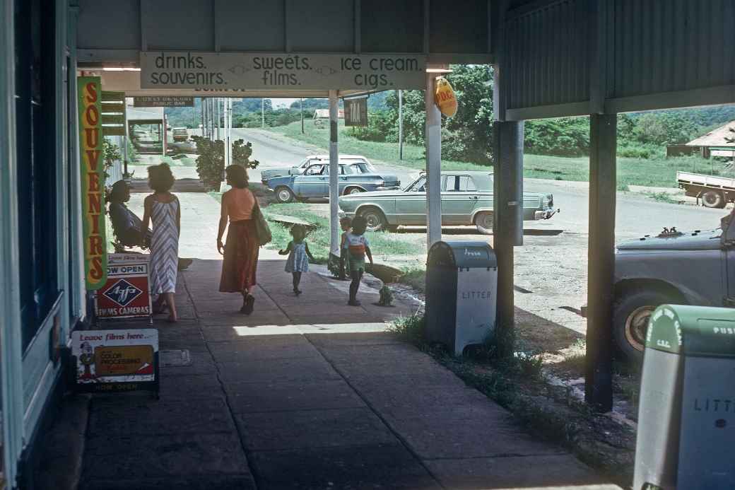 Shop veranda, Cooktown