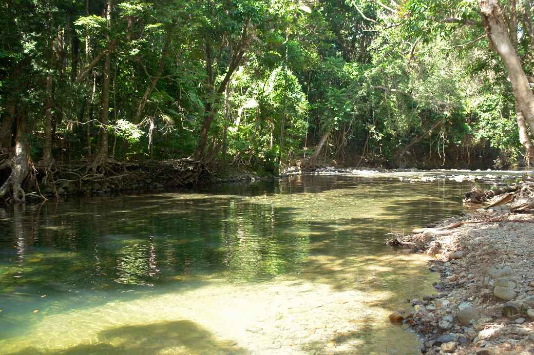 Emmagen Creek crossing