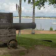 Cannon and monument