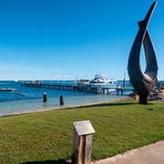 Jetty and Union sculpture