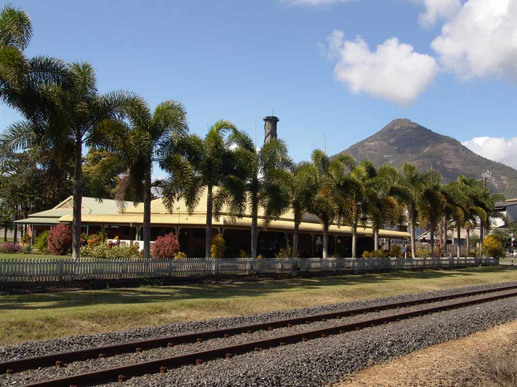 Old railway station