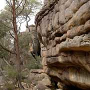 Cliff in the Grampians