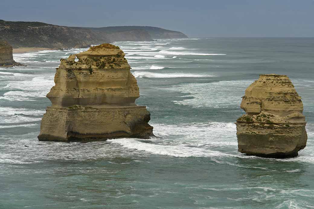 Limestone rock stacks