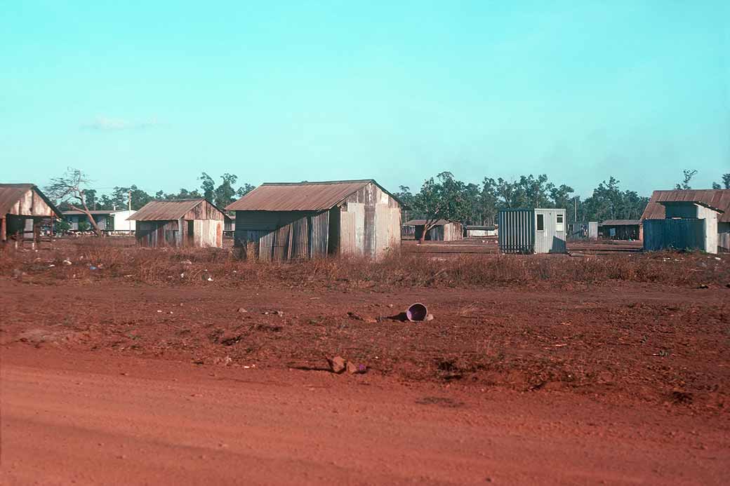 Old tin houses