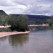 Finke River in flood