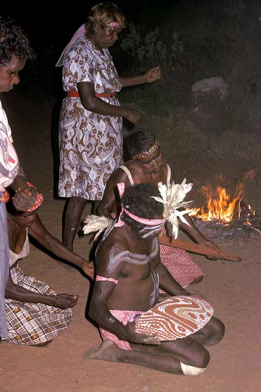 Ritual with a “kurdiji”