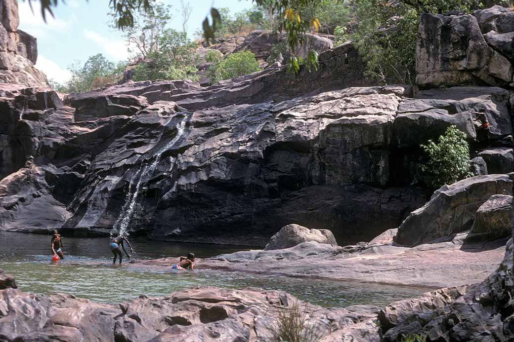 Pool above Gunlom Falls