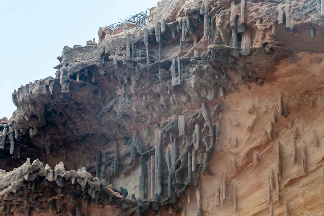 Pipe rock formations